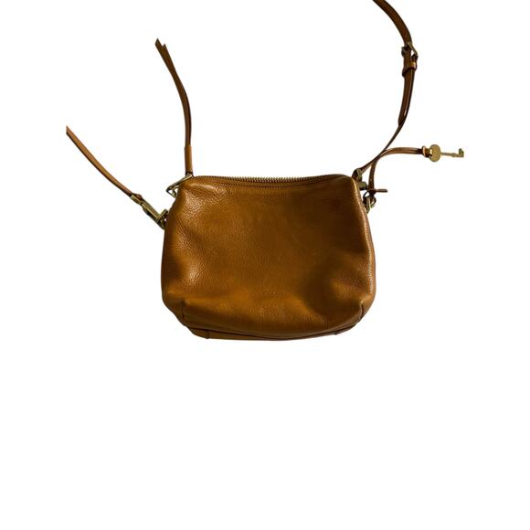 Retro Woven Leather Crossbody Fossil Tan Multicolor - Picture 10 of 10